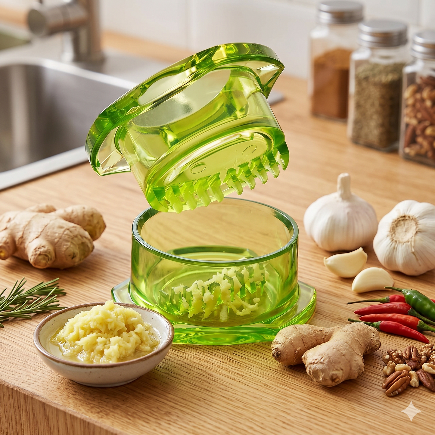 Garlic Crusher – Easy Press, No Mess